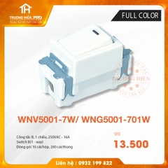 CÔNG TẮC B  FULL COLOR WHITE PANASONIC WNV5001-7W