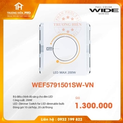 CÔNG TẮC ĐIỀU CHỈNH ĐỘ SÁNG CHO ĐÈN LED WIDE SERIES  PANASONIC WEF5791501SW-VN