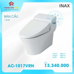 BÀN CẦU 1 KHỐI INAX AC-1017VRN