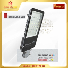 ĐÈN ĐƯỜNG LED BANACO ĐĐ 03 30W