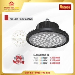 ĐÈN PHA LED NHÀ XƯỞNG BANACO 04 200W