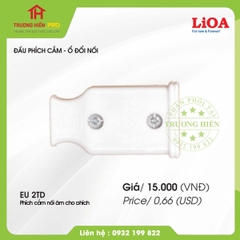 ĐẦU PHÍCH CẮM LiOA EU 2TD