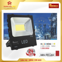 ĐÈN PHA LED MỎNG BANACO 100W