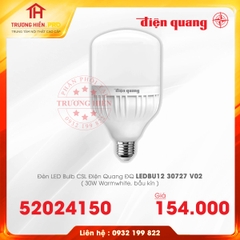 ĐÈN LED BULD ĐIỆN QUANG CÔNG SUẤT LỚN ĐQ LEDBU12 30727 V02 30W