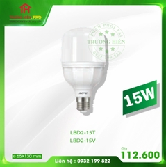 ĐÈN LED BULB 15W LBD2-15 MPE