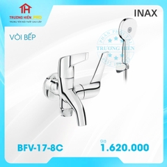 VÒI SEN LẠNH INAX BFV- 17-8C TAY SEN TĂNG ÁP MẠ CROM