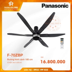 QUẠT TRẦN PANASONIC 6 CÁNH  F-70ZBP