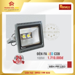 ĐÈN PHA LED COB BANACO 100W