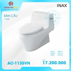 BÀN CẦU 1 KHỐI INAX AC-1135VN