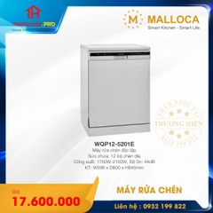 MÁY RỬA CHÉN ĐỘC LẬP MALLOCA WQP12-5201E