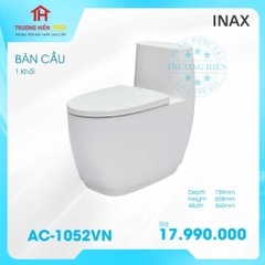 BÀN CẦU 1 KHỐI INAX AC-1052VN 