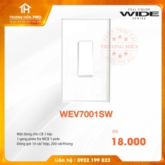 MẶT DÙNG CHO CB 1 TÉP WIDE SERIES  PANASONIC WEV7001SW