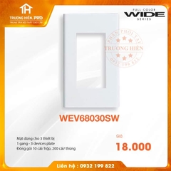 MẶT DÙNG CHO 3 THIẾT BỊ WIDE SERIES  PANASONIC WEV68030SW