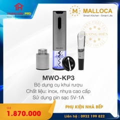 BỘ DỤNG CỤ KHUI RƯỢU MALLOCA MST-KP3