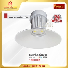 ĐÈN PHA LED NHÀ XƯỞNG BANACO 01 100W