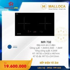  BẾP ĐIỆN  MALLOCA MR 732