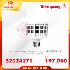 ĐÈN LED BULD ĐIỆN QUANG CÔNG SUẤT LỚN ĐQ LEDBU09 30727 30W 