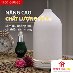 Máy khuếch tán tinh dầu hải đăng trắng