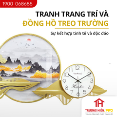 Đồng hồ trang trí HUFA - ĐH 233