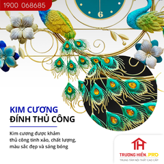 Đồng hồ trang trí HUFA - ĐH 2928