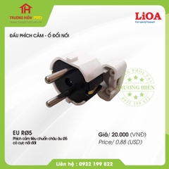 ĐẦU PHÍCH CẮM LiOA EU  RØ5