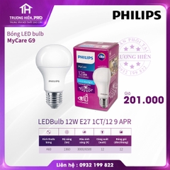  ĐÈN LED BULB PHILIPS MYCARE G9 12W E27 1CT/12 9 APR