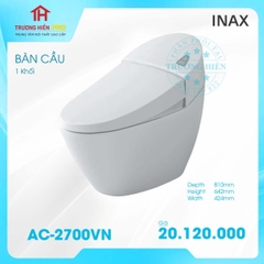 BÀN CẦU 1 KHỐI INAX AC-2700VN 