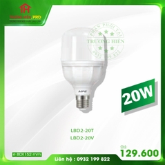 ĐÈN LED BULB 20W LBD2-20 MPE