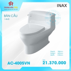 BÀN CẦU 1 KHỐI INAX AC-4005VN