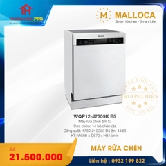 MÁY RỬA CHÉN ÂM TỦ MALLOCA WQP12-J7309K E5