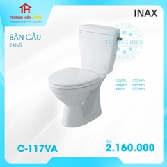 BÀN CẦU 2 KHỐI LINAX C-117VA