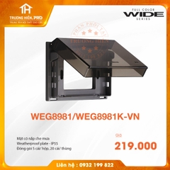 MẶT CÓ NẮP CHE WIDE SERIES  PANASONIC WEG8981/WEG8981K-VN