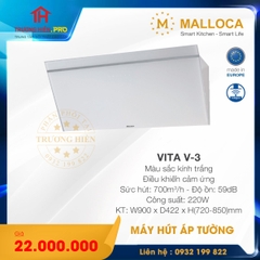 MÁY HÚT ÁP TƯỜNG MALLOCA  VITA V- 3
