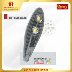 ĐÈN ĐƯỜNG LED BANACO ĐĐ 01 100W