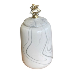 Lọ sứ cao cấp vân đá - trung