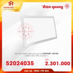 ĐÈN LED PANEL ĐIỆN QUANG ĐQ LEDPN01 45765 600x1200 45W