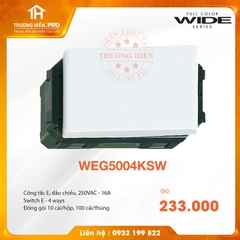 CÔNG TẮC E WIDE SERIES  PANASONIC WEG5004KSW​​​​​​​ 