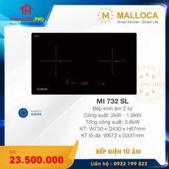  BẾP TỪ  MALLOCA MI 732 SL