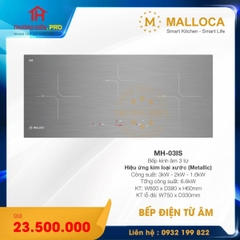 BẾP 3 TỪ MALLOCA MH 03IS