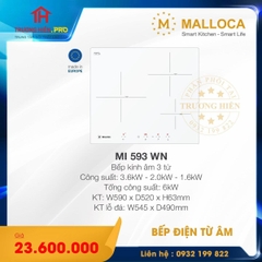  BẾP 3 TỪ MALLOCA MI 593 WN