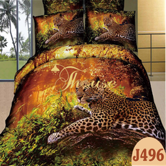 Bộ chăn ga gối drap giường cotton satin Hàn Quốc Julia 496
