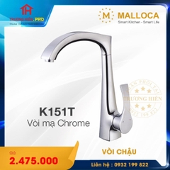 VÒI CHẬU MALLOCA K151T