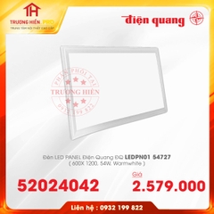 ĐÈN LED PANEL ĐIỆN QUANG ĐQ LEDPN01 54727 600x1200 54W