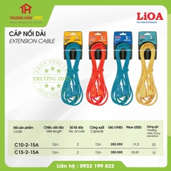 CÁP NỐI DÀI 10M LiOA 15A C10-2-15A