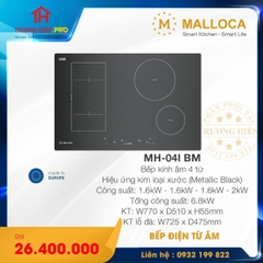 BẾP TỪ 4 VÙNG NẤU MALLOCA MH- 04I BM