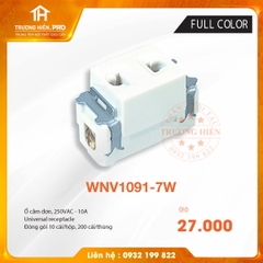 Ổ CĂM ĐƠN FULL COLOR WHITE PANASONIC WNV1091-7W