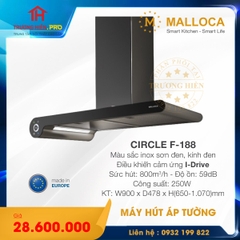 MÁY HÚT ÁP TƯỜNG MALLOCA CIRCLE F-188 