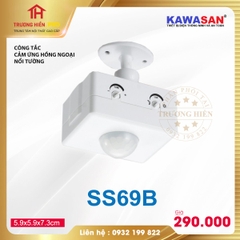 CÔNG TẮC CẢM ỨNG HỒNG NGOẠI NỔI TƯỜNG SS69B KAWASAN