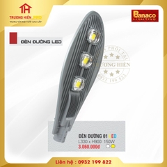 ĐÈN ĐƯỜNG LED BANACO ĐĐ 01 150W