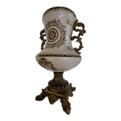 Bình hoa decor thổ cẩm